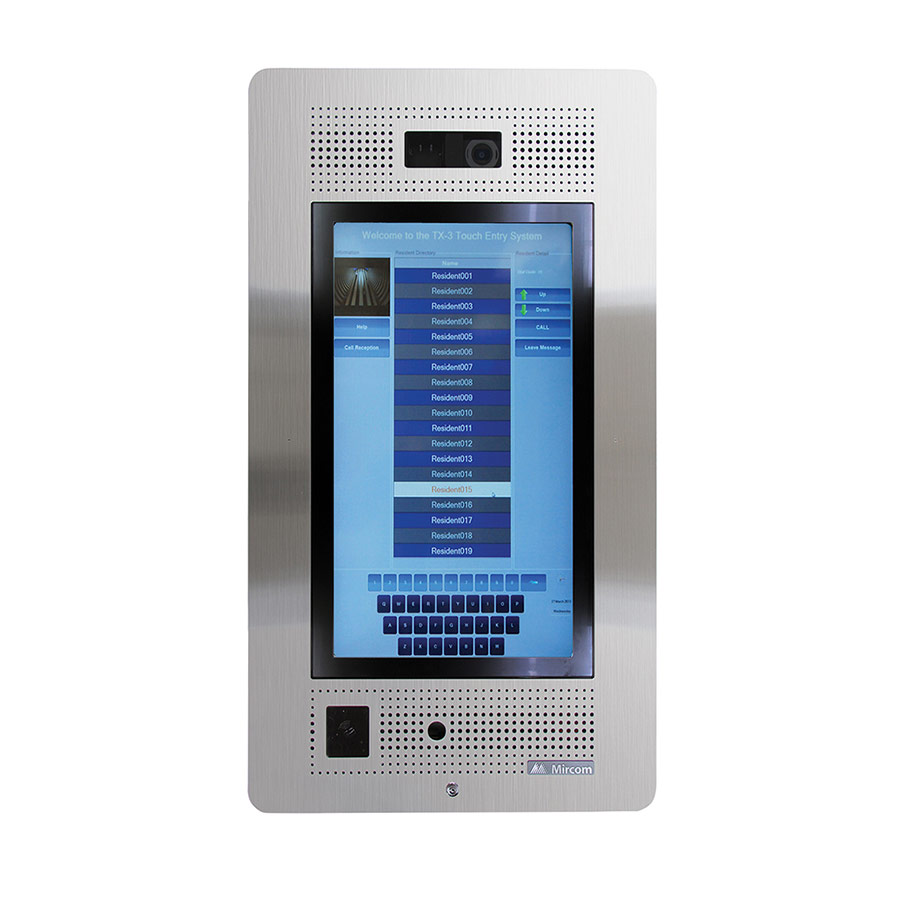 Mircom TX3 Touch Screen Access Control - Alnicoent Security Tech
